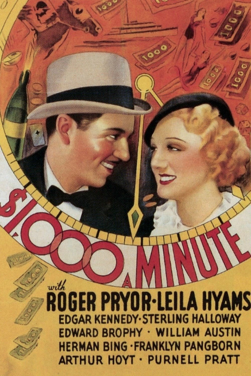 $1000 a Minute (1935) poster