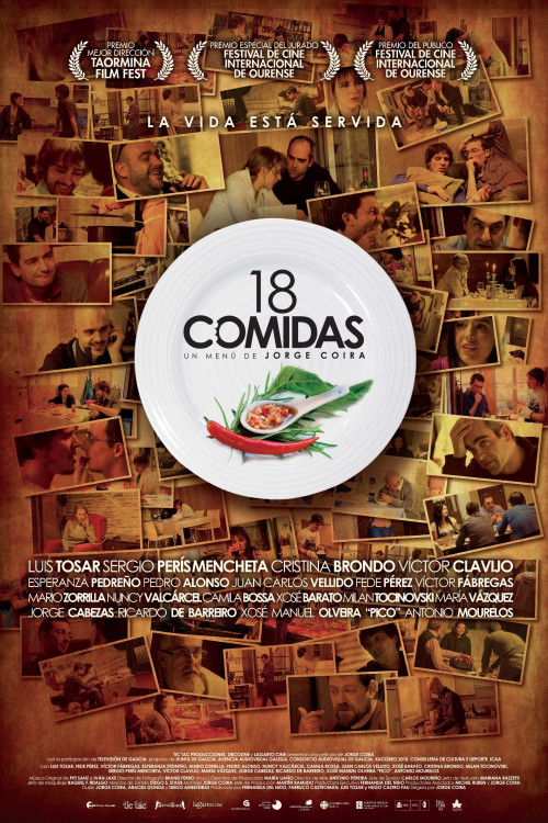 18 comidas (2010) poster