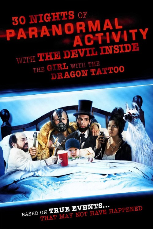 30 Nights of Paranormal Activity with the Devil Inside the Girl with the Dragon Tattoo (2013) poster