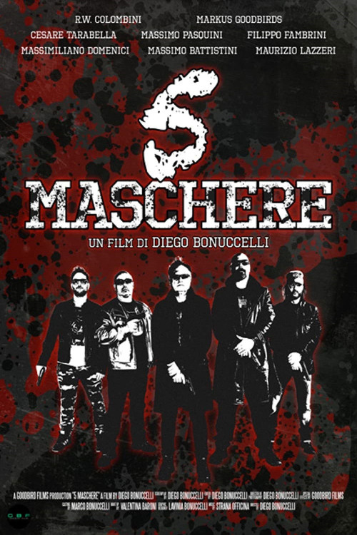5 maschere (2015) poster