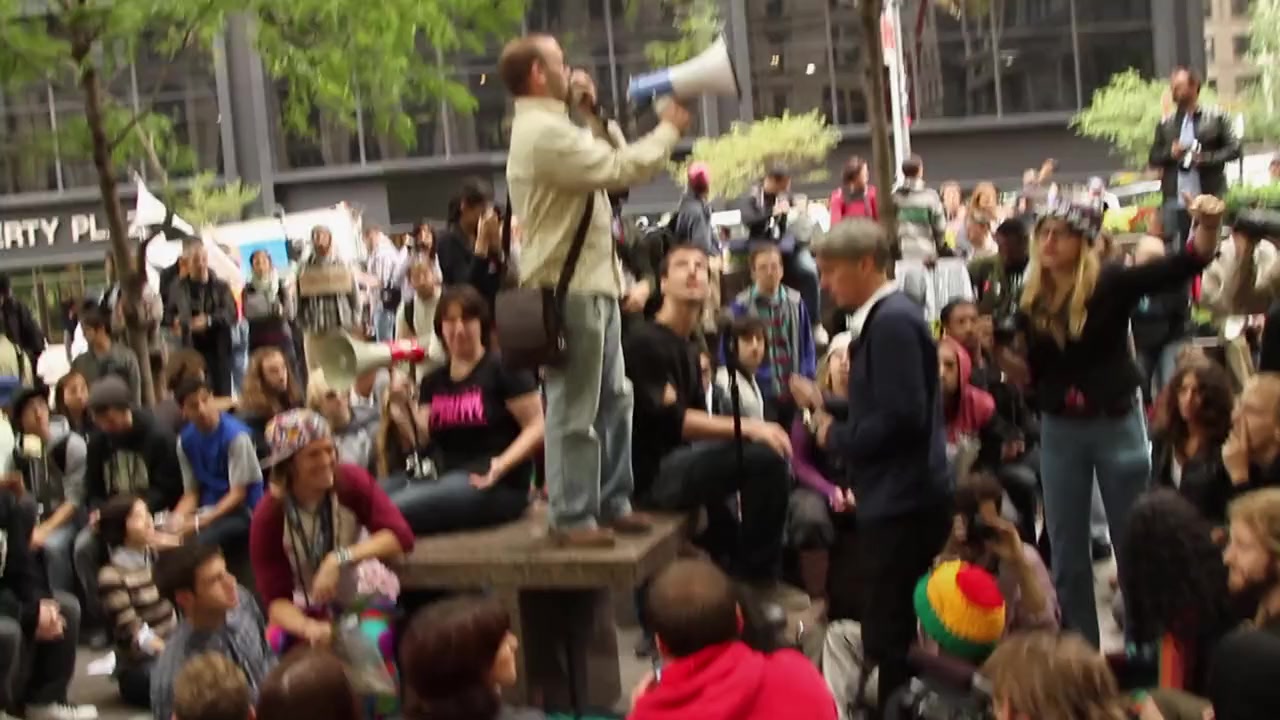 99%: The Occupy Wall Street Collaborative Film screenshot 2
