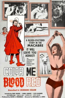 Color Me Blood Red (1965) poster