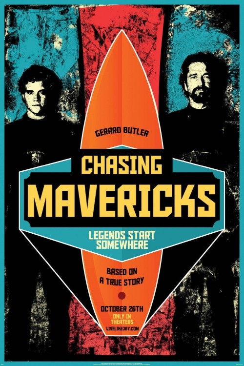 Chasing Mavericks (2012) poster