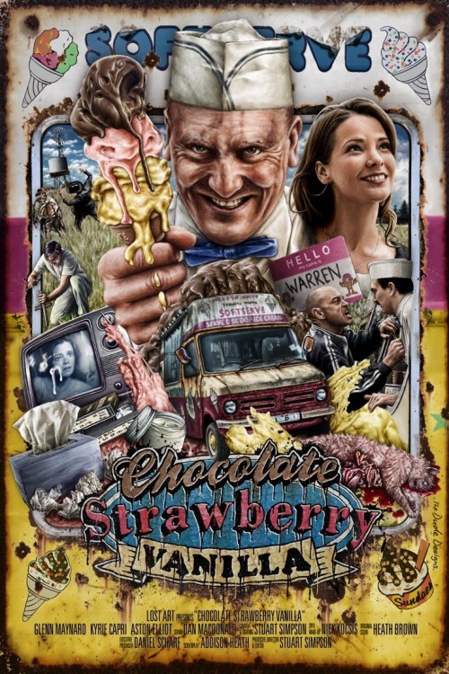 Chocolate Strawberry Vanilla (2014) poster