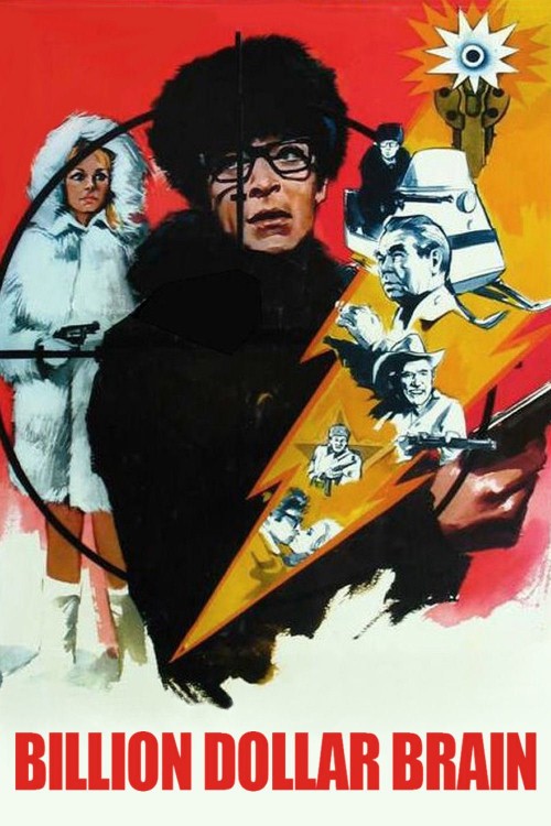 Billion Dollar Brain (1967) poster