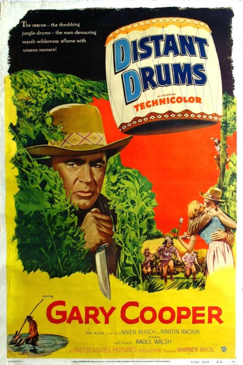 Distant Drums (1951) poster