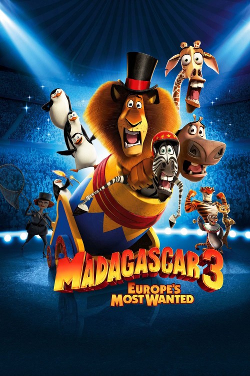 Madagascar 3: Europe's Most Wanted (2012) poster