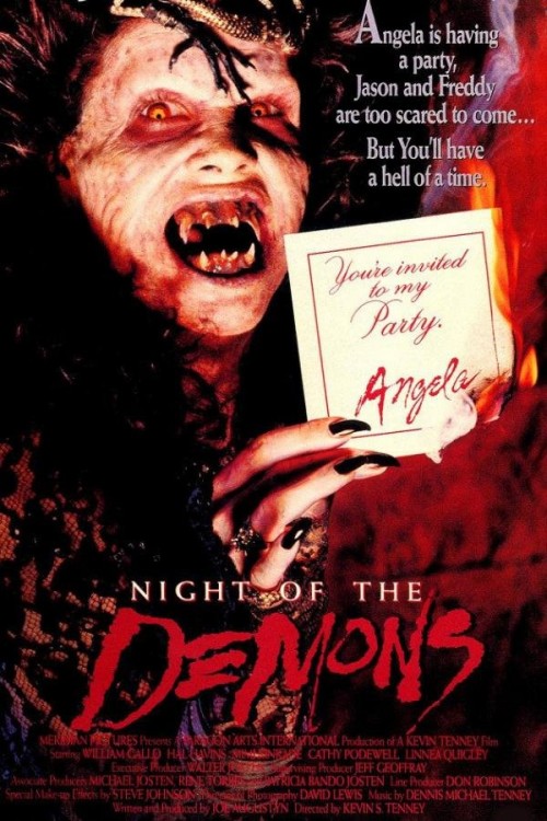 Night of the Demons (1988) poster