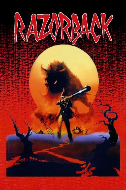 Razorback (1984) poster