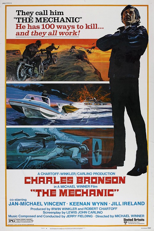 The Mechanic (1972) poster