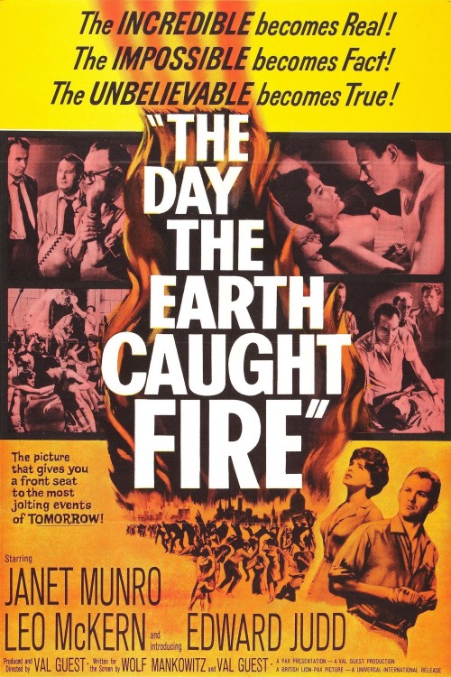 The Day the Earth Caught Fire (1961) poster