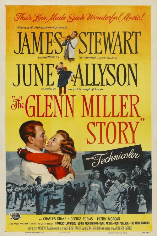 The Glenn Miller Story (1954) poster