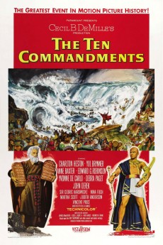 The Ten Commandments (1956) poster