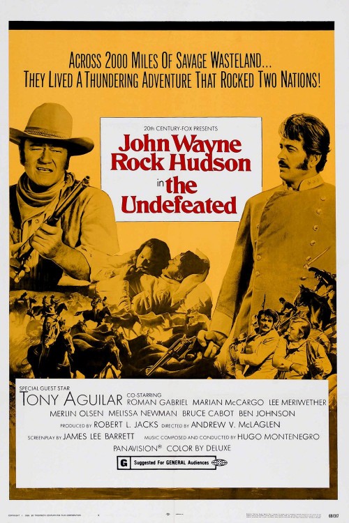 The Undefeated (1969) poster
