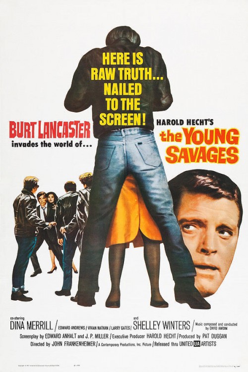The Young Savages (1961) poster