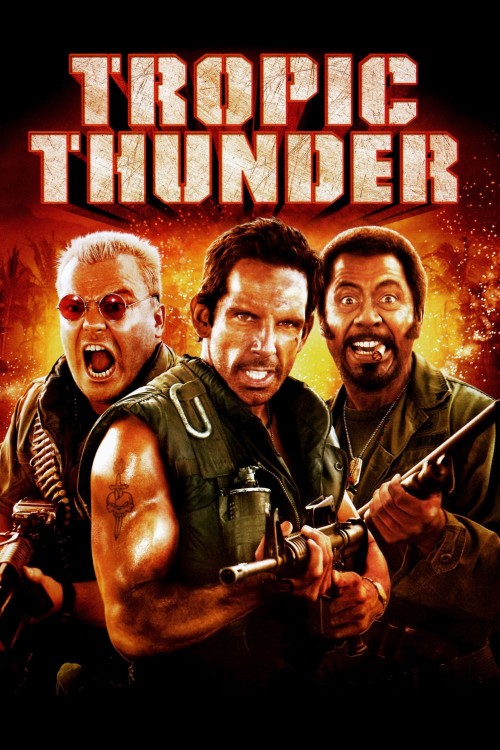 Tropic Thunder (2008) poster