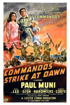 Commandos Strike at Dawn (1942) poster