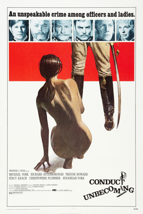 Conduct Unbecoming (1975) poster