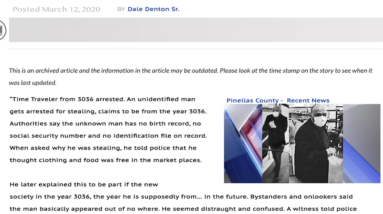 Confessions of a Time Traveler - The Man from 3036 screenshot 3