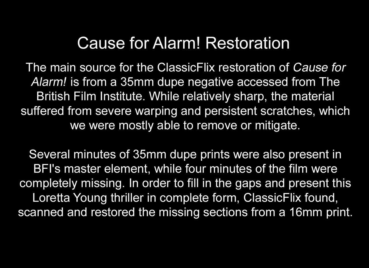 Cause for Alarm! screenshot 1