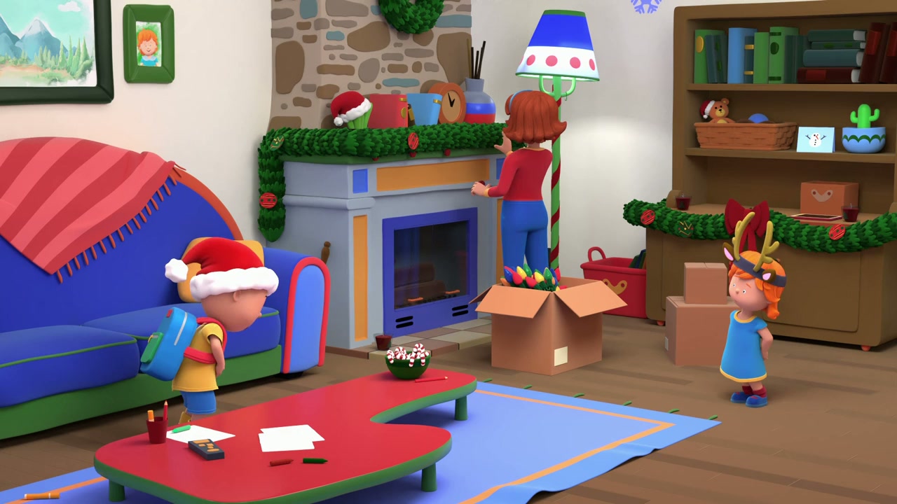 Caillou's Perfect Christmas screenshot 1