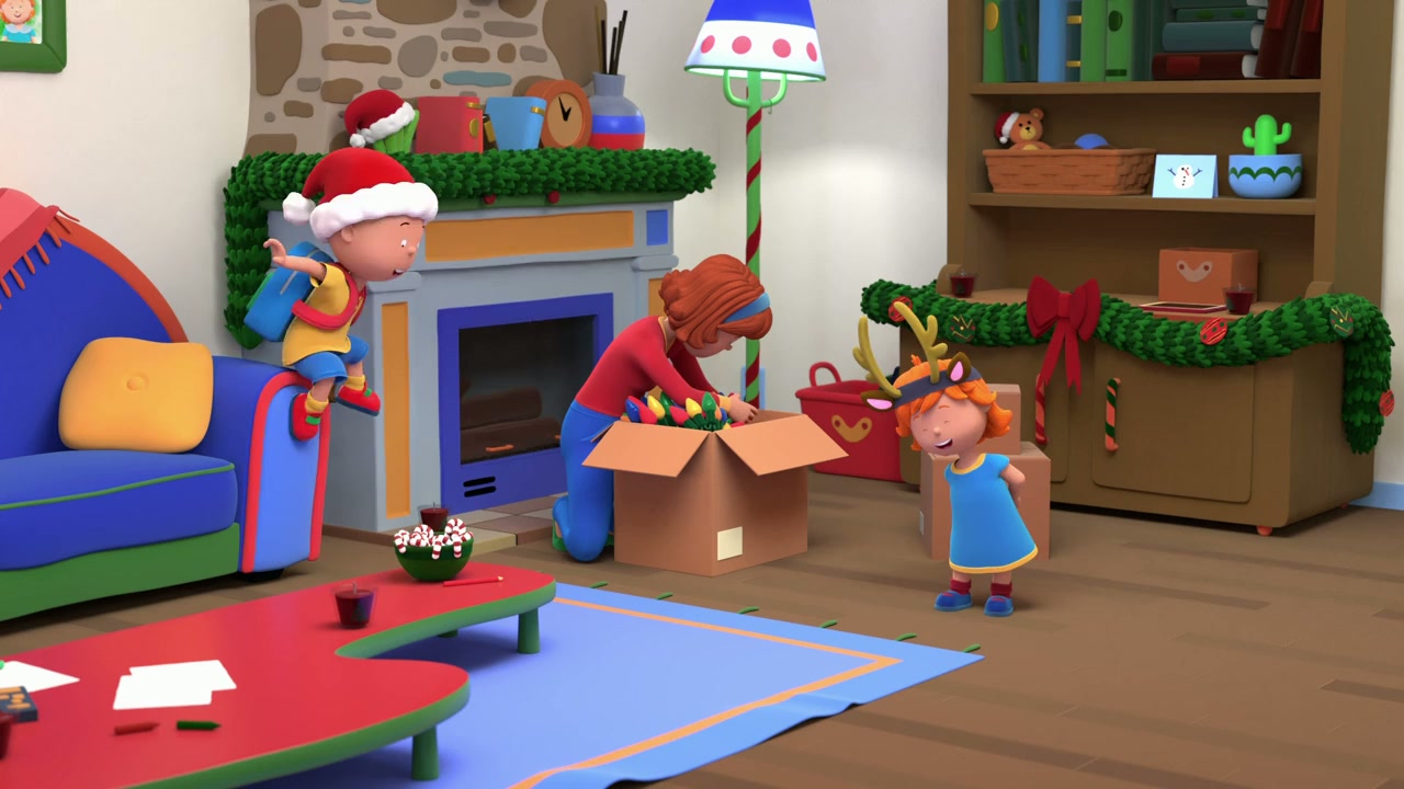Caillou's Perfect Christmas screenshot 2