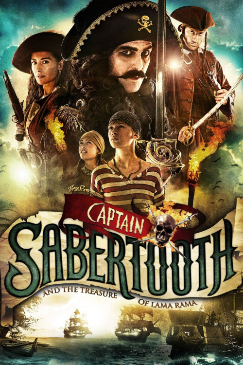 Kaptein Sabeltann og skatten i Lama Rama (2014) poster