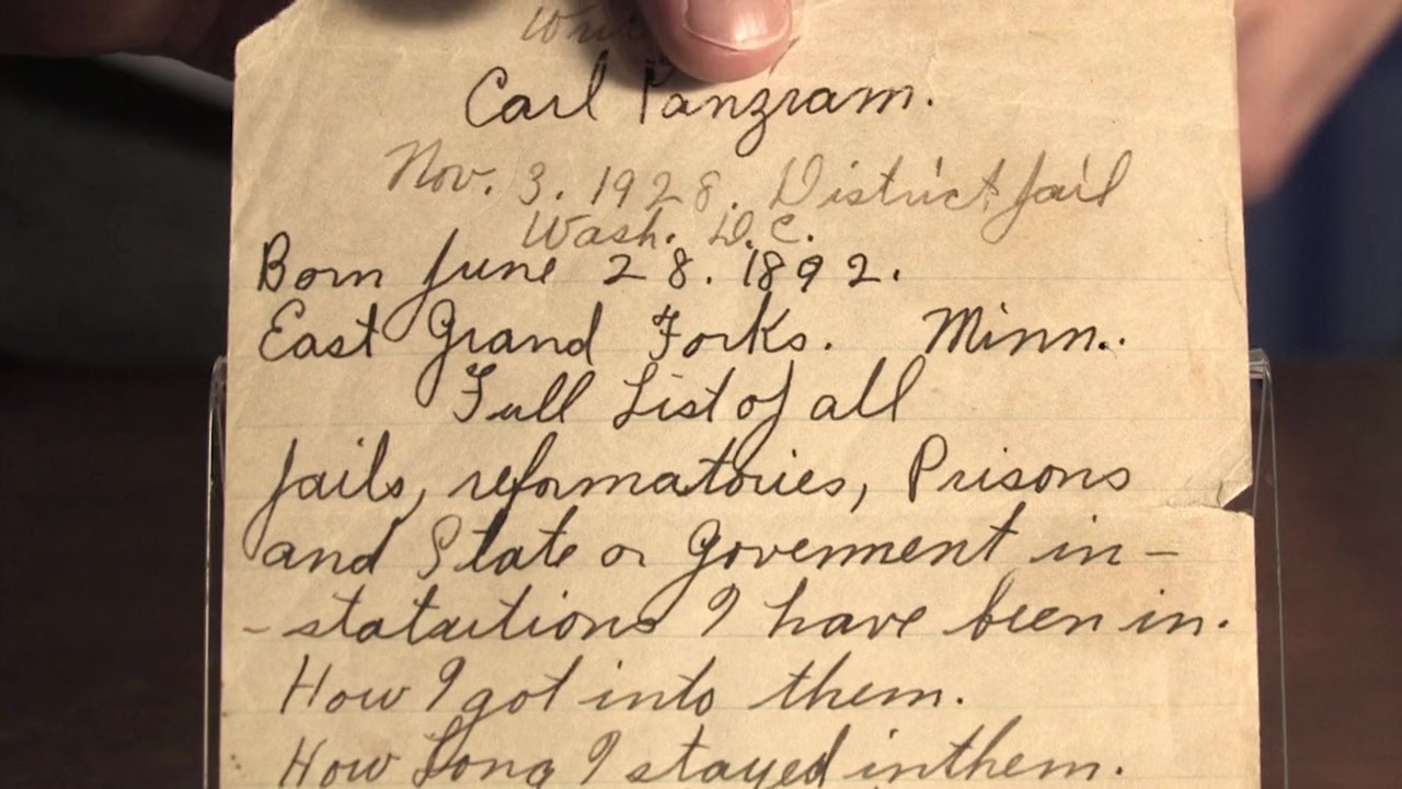 Carl Panzram: The Spirit of Hatred and Vengeance screenshot 3