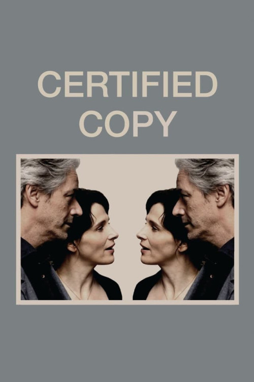 Copie conforme (2010) poster