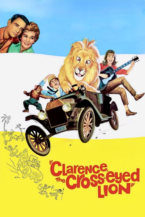 Clarence, the Cross-Eyed Lion (1965) poster
