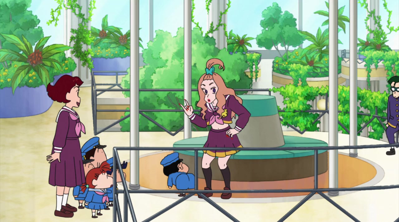 Kureyon Shinchan: Nazo Meki! Hana no Tenkasu Gakuen screenshot 1