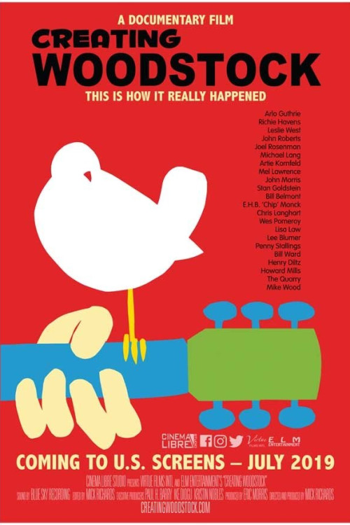Creating Woodstock (2019) poster