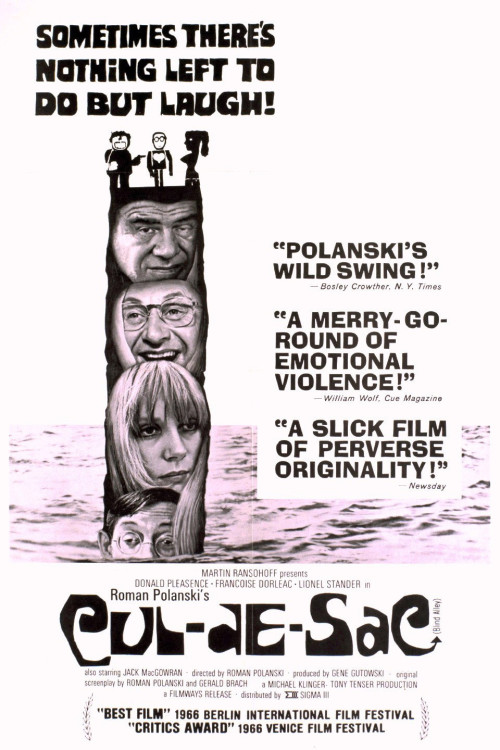 Cul-de-sac (1966) poster
