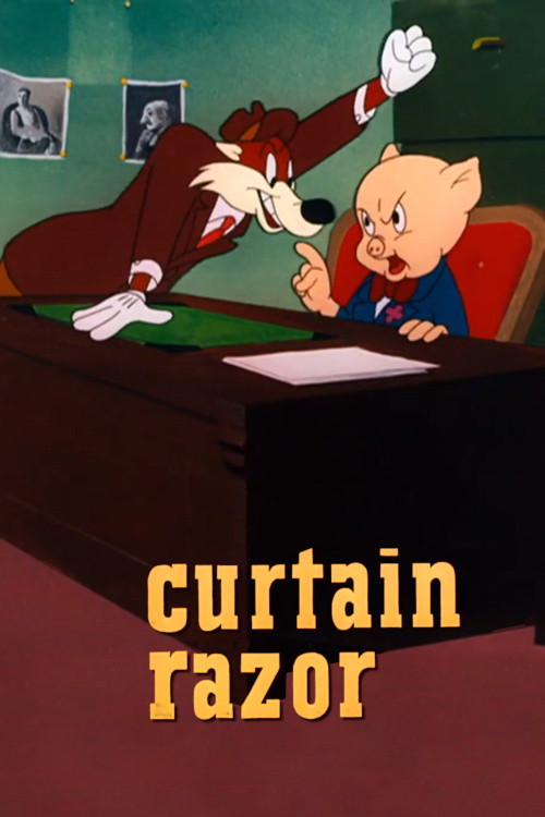 Curtain Razor (1949) poster