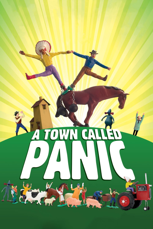 Panique au village (2009) poster
