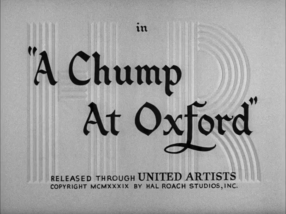 A Chump at Oxford screenshot 2
