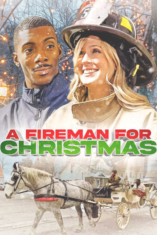 A Fireman for Christmas (2023) poster