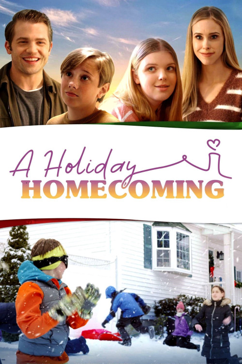 A Holiday Homecoming (2021) poster