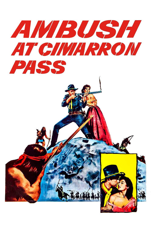 Ambush at Cimarron Pass (1958) poster