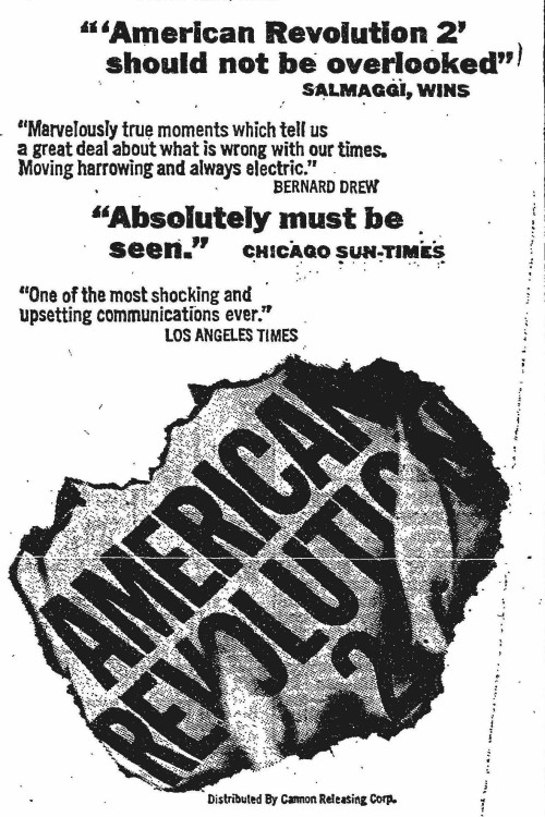 American Revolution 2 (1969) poster