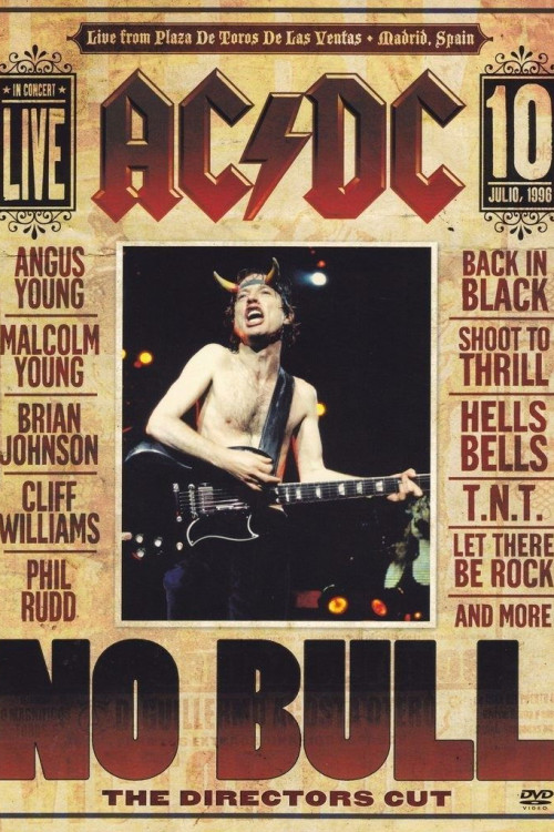 AC/DC: No Bull (1996) poster