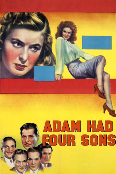 Adam Had Four Sons (1941) poster