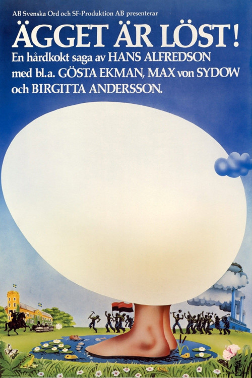 Ägget är löst! En hårdkokt saga (1975) poster