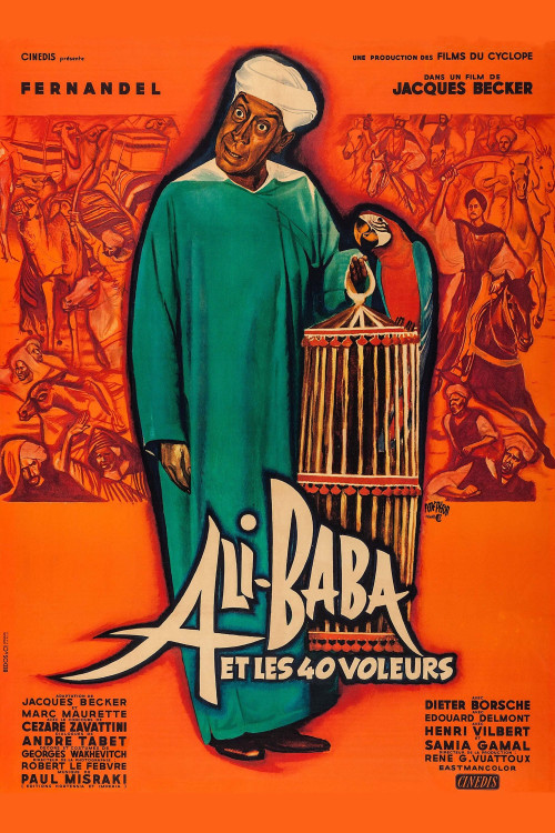 Ali Baba et les 40 voleurs (1954) poster