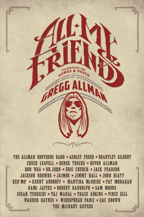 All My Friends: Celebrating the Songs & Voice of Gregg Allman (2014) poster