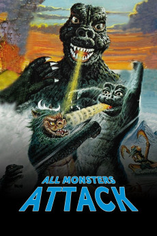 Gojira Minira Gabara Ôru kaijû daishingeki (1969) poster