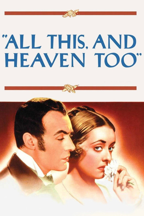 All This, and Heaven Too (1940) poster