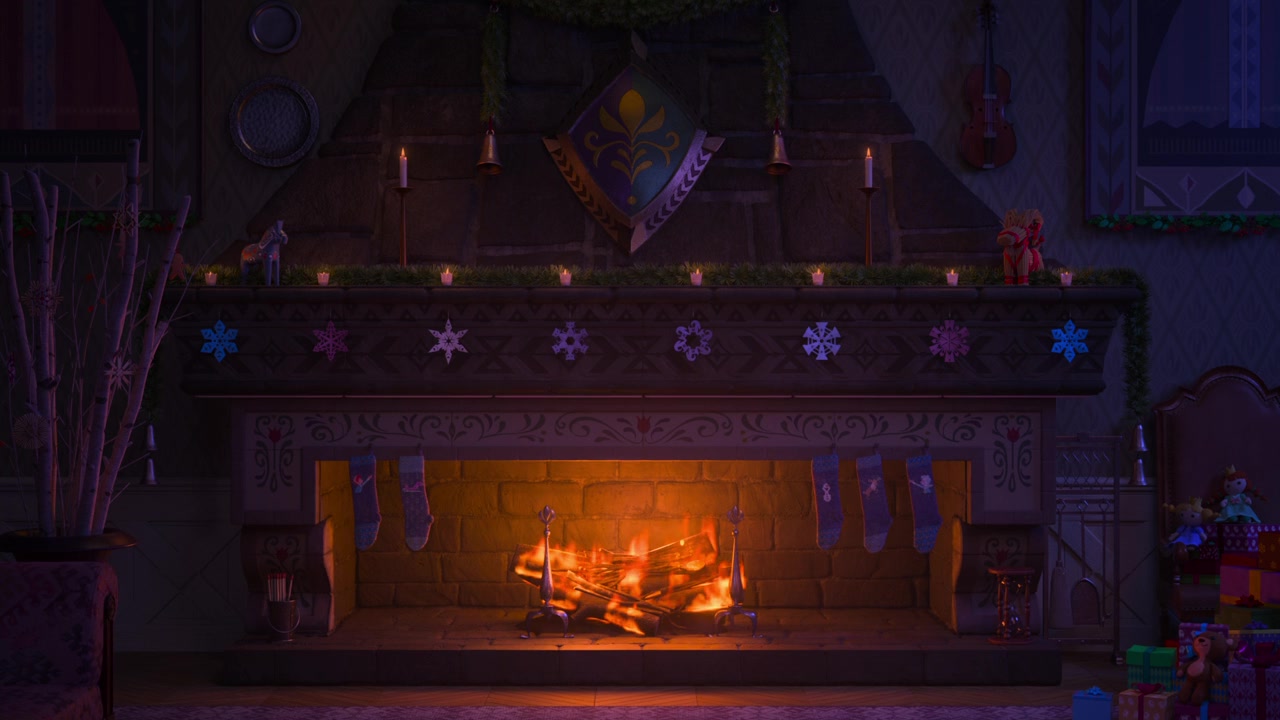 Arendelle Castle Yule Log screenshot 1