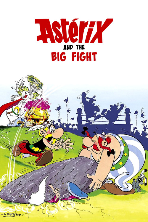 Astérix et le coup du menhir (1989) poster