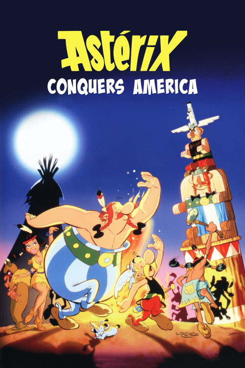 Asterix Conquers America (1994) poster